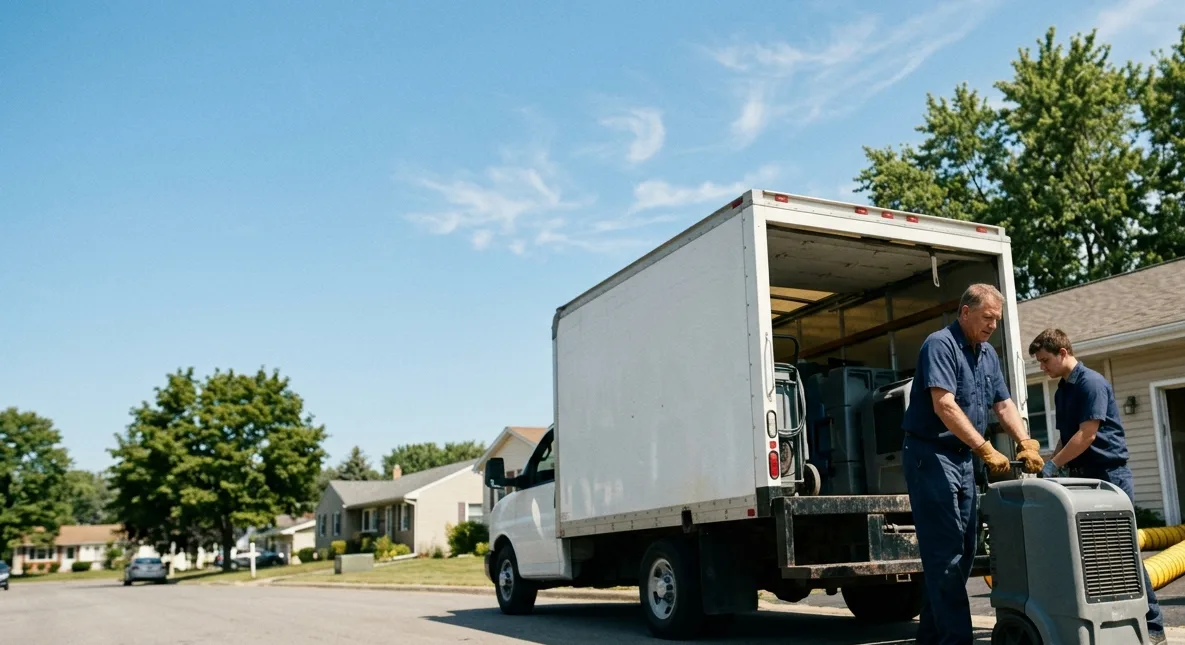 Water Damage Cleanup in Williamsport, IN near me